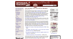 Desktop Screenshot of improbable.com